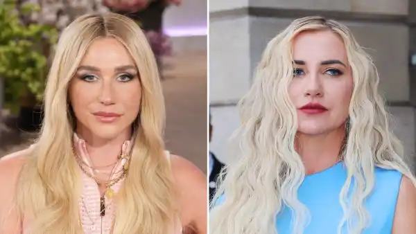 Kesha Squashes Rumors She Attended Paris Fashion Week After Lookalike s Braless and Side Baring Dress Goes Viral 2238742213 2213423525