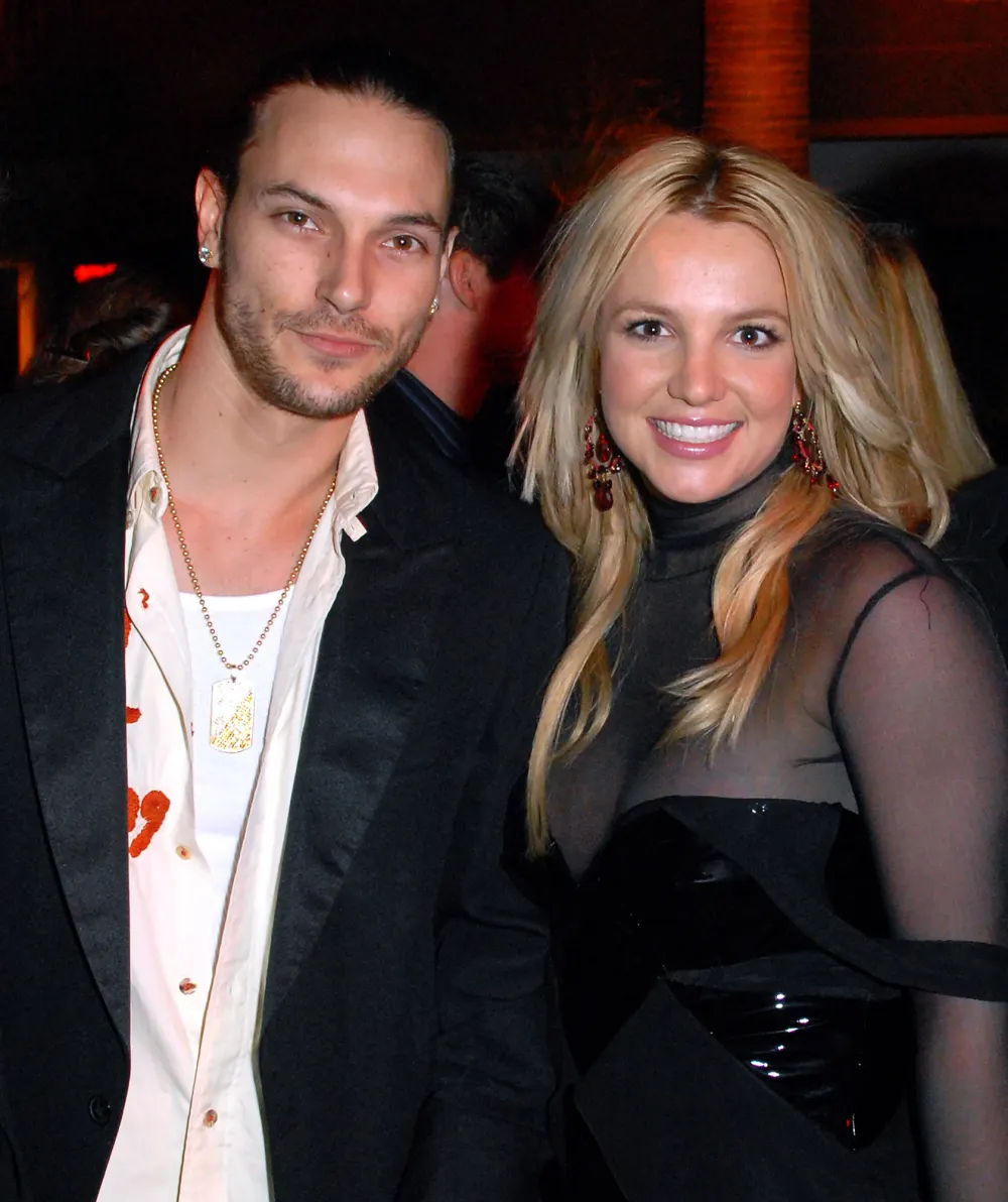 Kevin Federline and Britney Spears