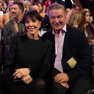 Kris Jenner and Alec Baldwin Support Hilaria at DWTS
