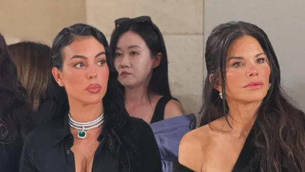 FEATURE Lauren Sanchez and Georgina Rodriguez Flaunt Their Multimillion Dollar Rings at Balenciaga Fashion Show