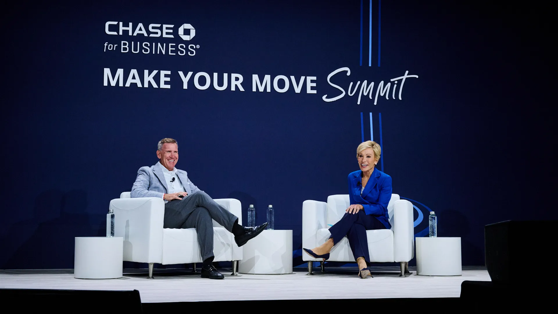 Barbara Corcoran at Chase for Business' Make Your Move Summit, a conference for small business owners hosted in Chicago.