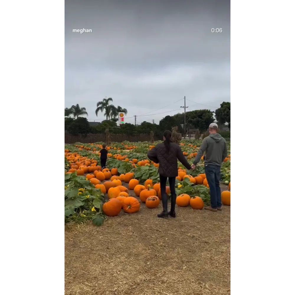 Meghan Markle Wears 1600 Outfit on Family Pumpkin Patch Outing 2