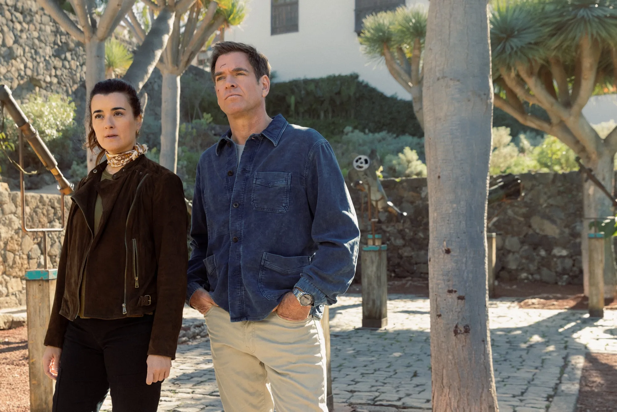 NCIS Tony and Ziva Cote de Pablo Talks Season 1 Ending Romantic Surprise Finale