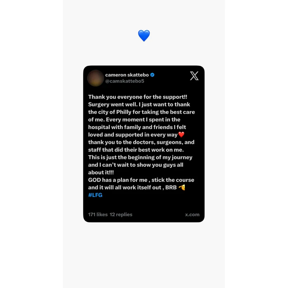 New York Giants RB Cam Skattebo s Girlfriend Reacts to His Horrifying Season Ending Injury