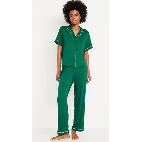 OLD NAVY SUNDAY SLEEP KNIT JERSEY PANT SET