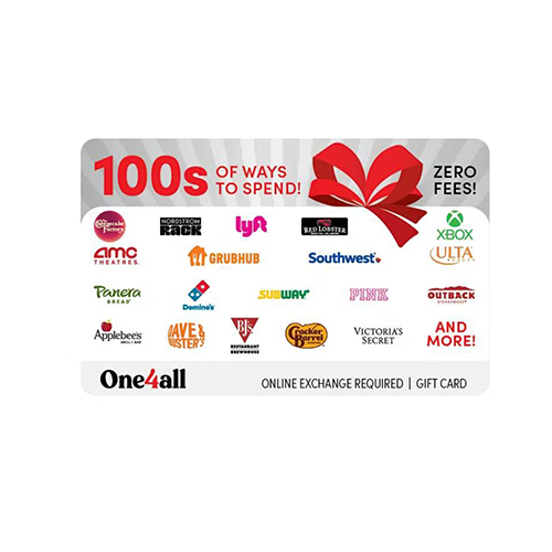 One4All Ultimate Swap Gift Card