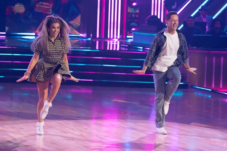 Pasha Pashkov and Danielle Fishel Dancing With the Stars Dedication Night