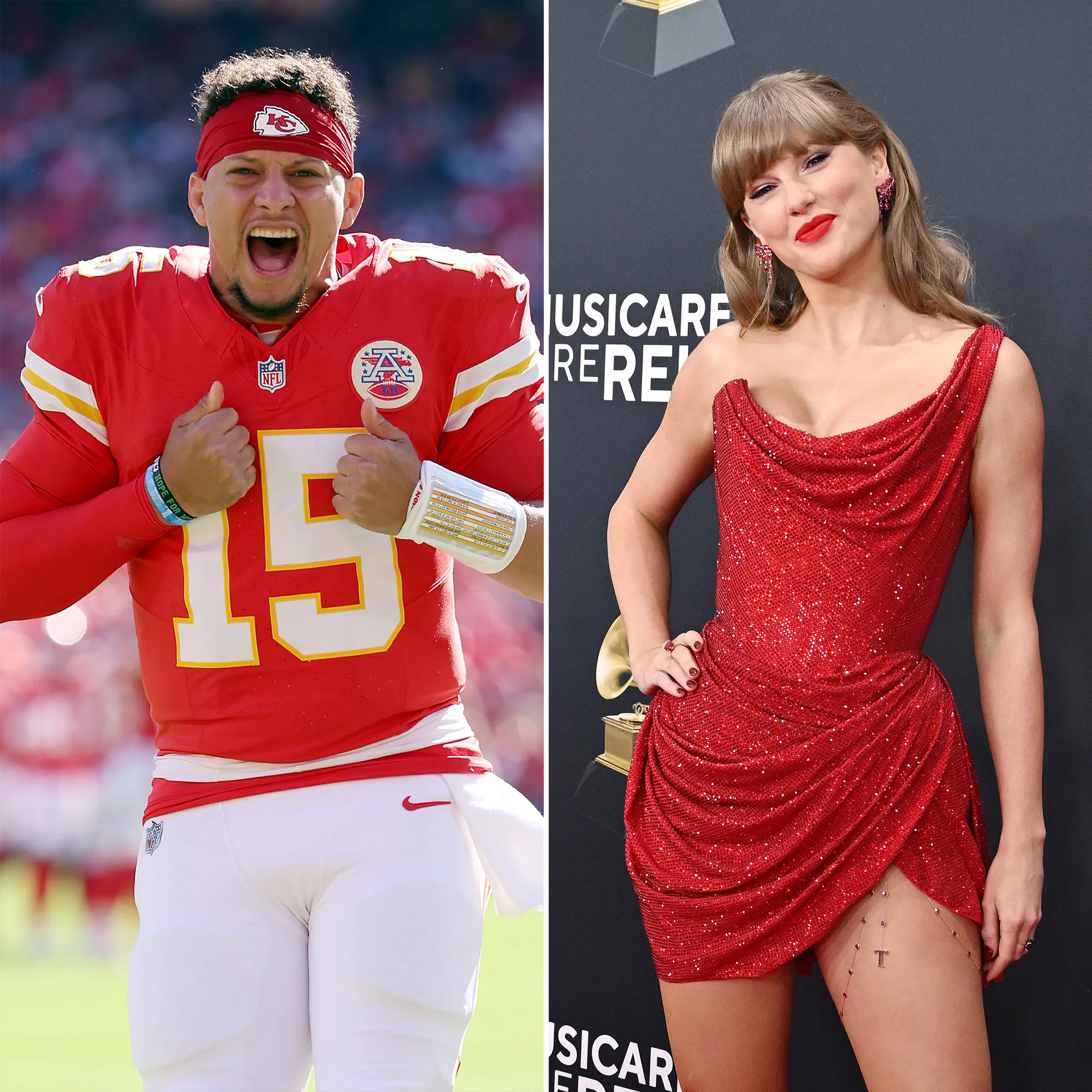 Patrick Mahomes Used Taylor Swift to Celebrate Dominating Win Over Las Vegas Raiders