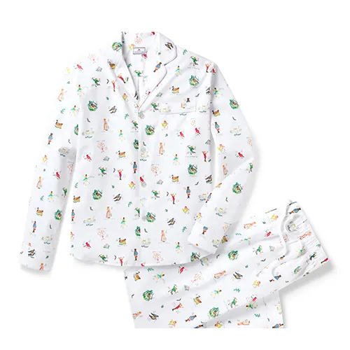 Petite Plume 12 Days of Christmas Family Matching Pajamas