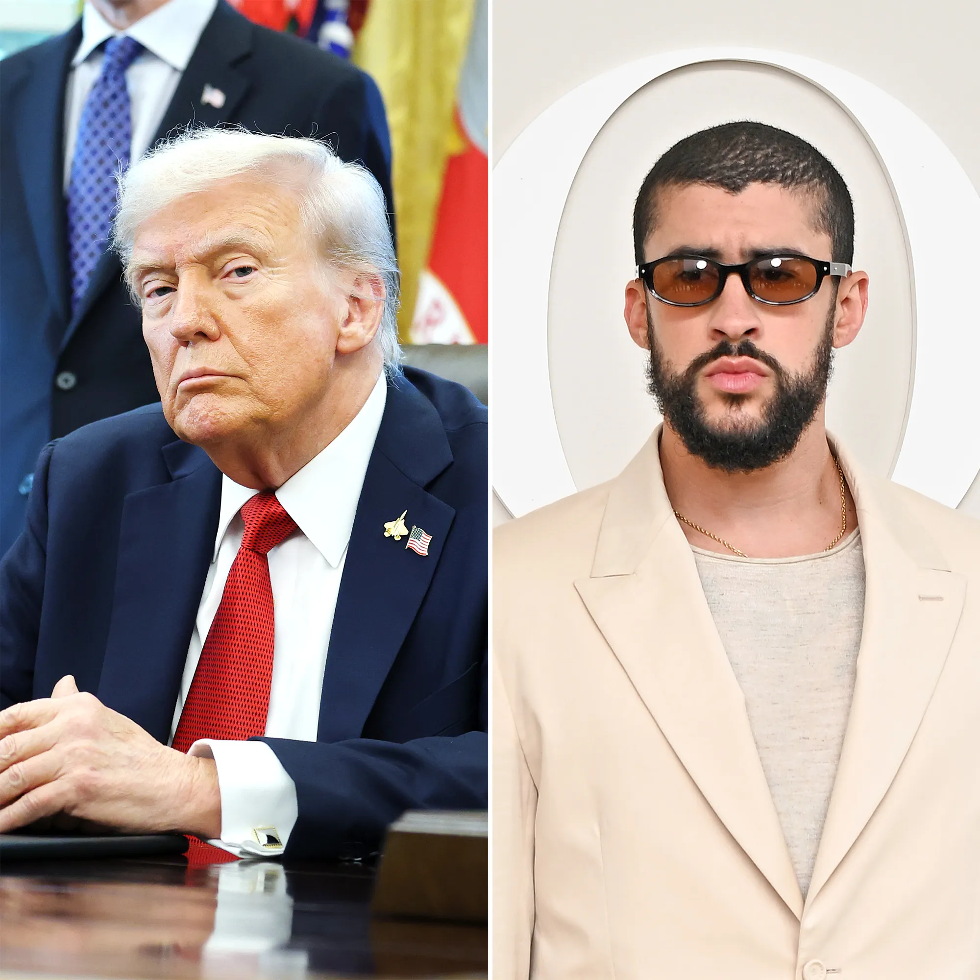 President Trump Reacts to Bad Bunny Being Named Halftime Show Performer Bashes NFL