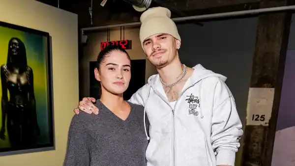 Romeo Beckham Gets Back Together With Girlfriend Kim Turnbull After Brooklyn Beckham Drama GettyImages 2206567352