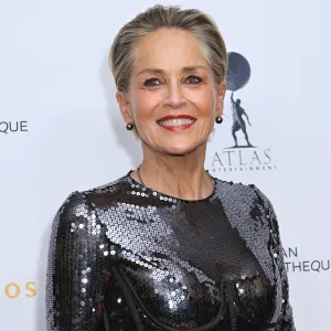 BEVERLY HILLS, CALIFORNIA - DECEMBER 06: Sharon Stone attends 38th American Cinematheque Awards at The Beverly Hilton on December 06, 2024 in Beverly Hills, California. (Photo by Olivia Wong/WireImage)