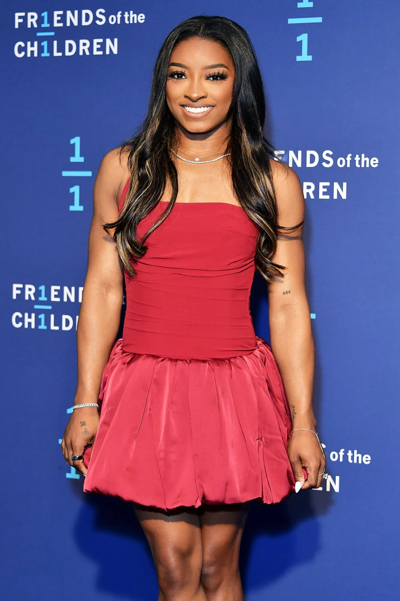 Simone Biles Seemingly Confirms Boob Job After Performing 1st Flip in a Year With New Cherries Emoji GettyImages 2180905256