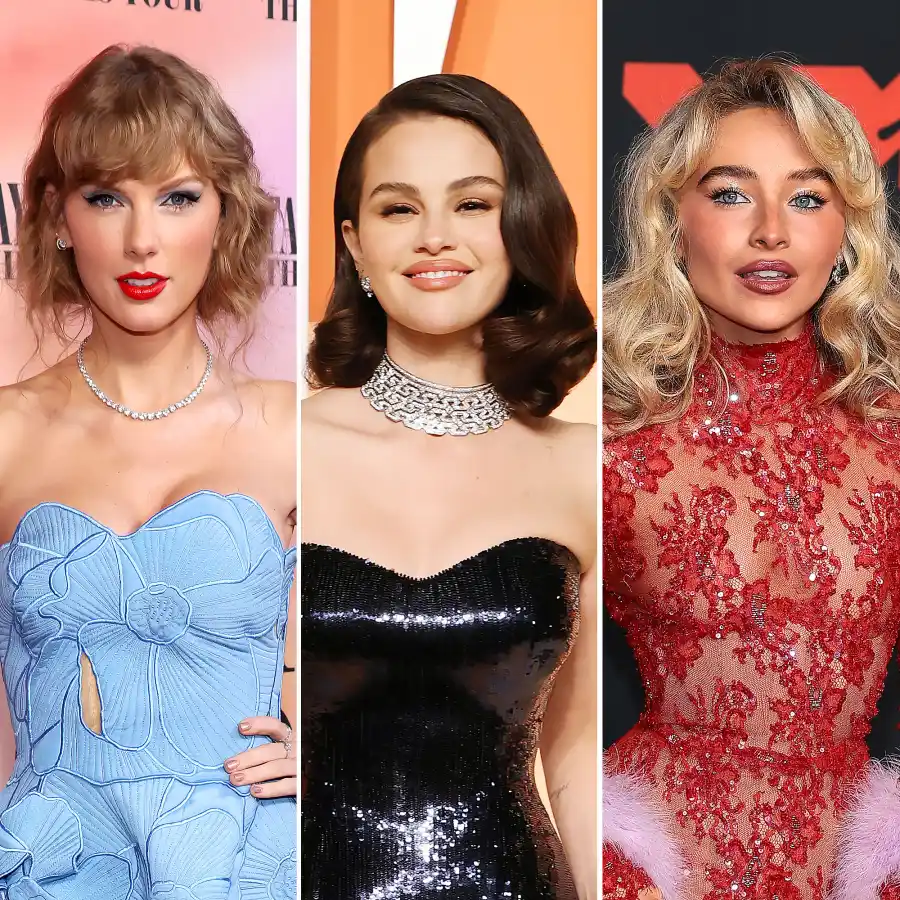 Taylor Swift Celebrity BFFs Through the Years Selena Gomez Sabrina Carpenter and More