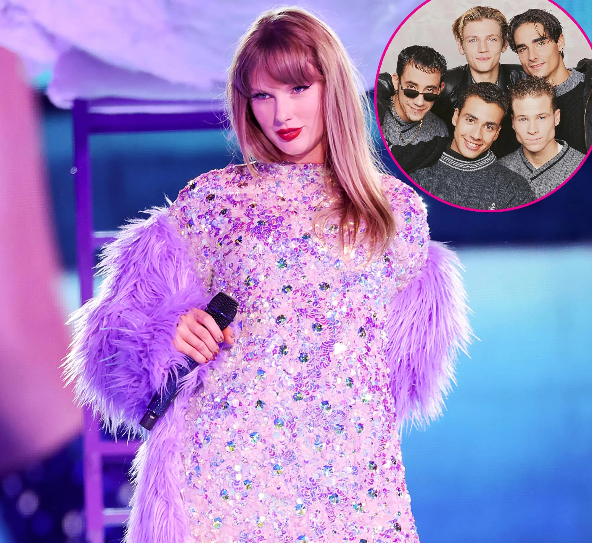 Taylor Swift Fangirls Over AJ McLean Sharing Elizabeth Taylor and Backstreet Boys Mashup 2182405319 169793161