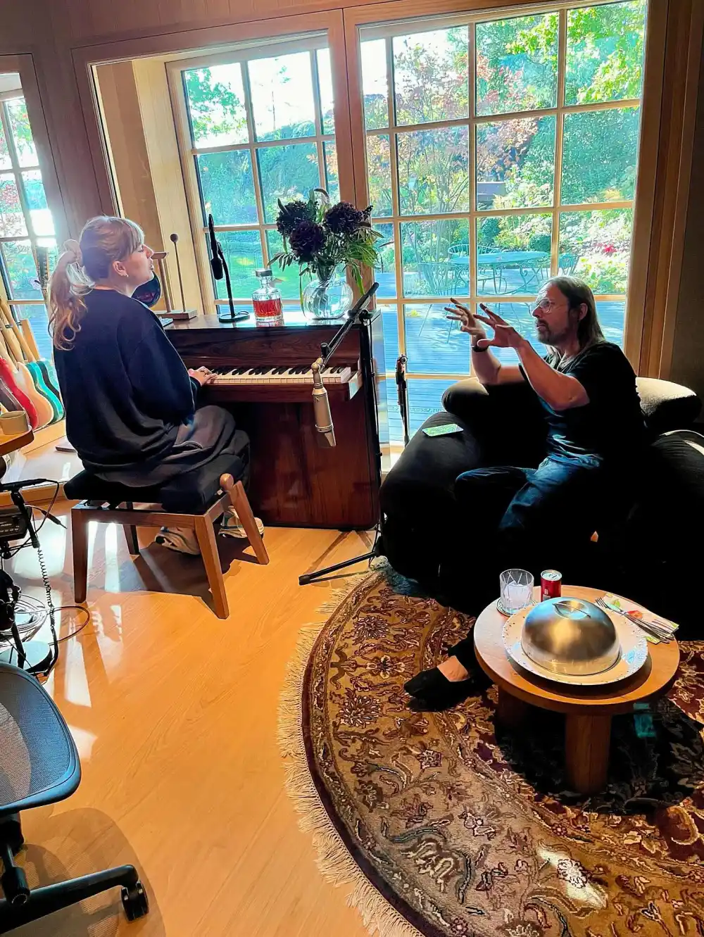 Taylor Swift Shares Life of a Showgirl Studio Photos Drops 2 Acoustic Song Versions and Voice Notes image 2363821