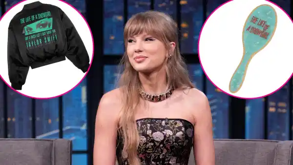 Taylor Swift s Merch Is Flying Off the Shelves Including 150 Bomber Jacket and 40 Hair Brush 2239450762