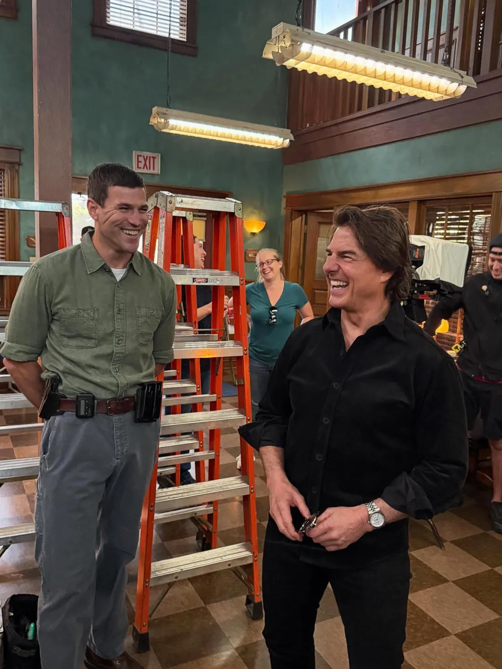Tom Cruise Stops by NCIS Origins Set After Season 2 Premiere But Is He a Guest Star image 9888728