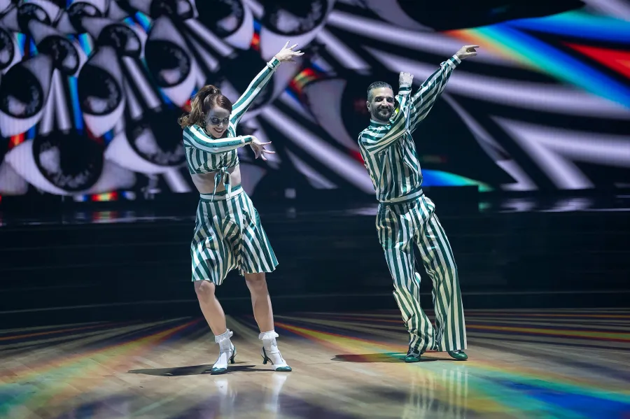 Whitney Leavitt and Mark Ballas Dancing With the Stars Halloween Night