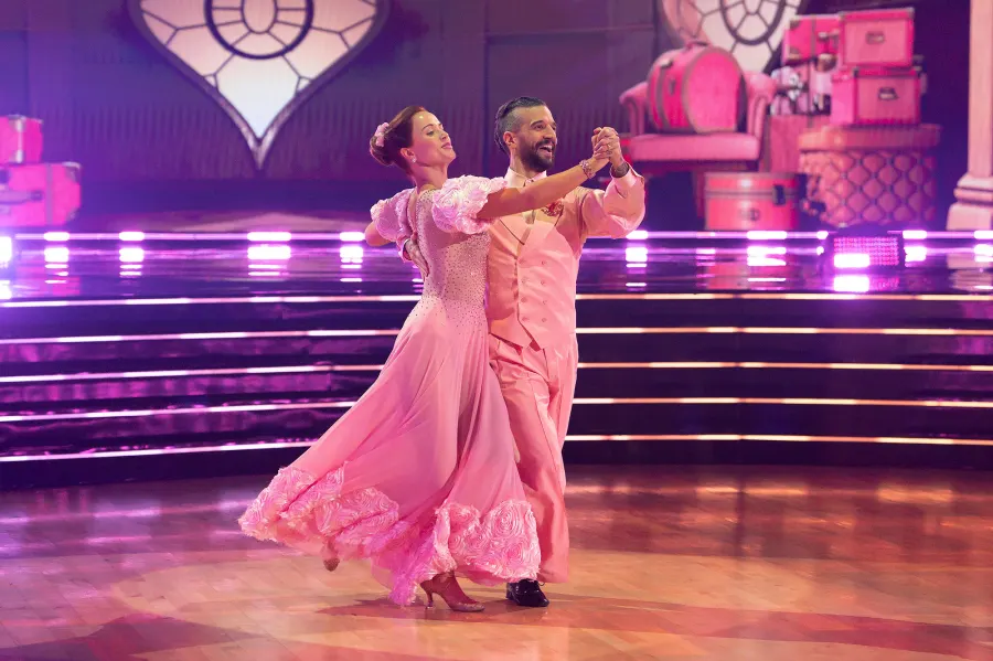 Whitney Leavitt and Mark Ballas Dancing With the Stars Wicked Night DWTS