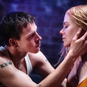 Harris Dickinson and Nicole Kidman in Babygirl