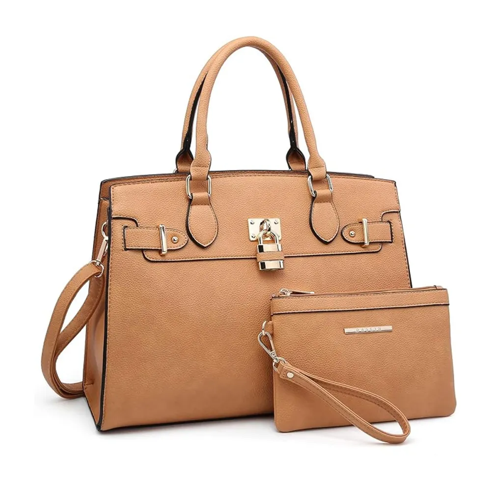 Dasein Top Handle Satchel Tote Bag