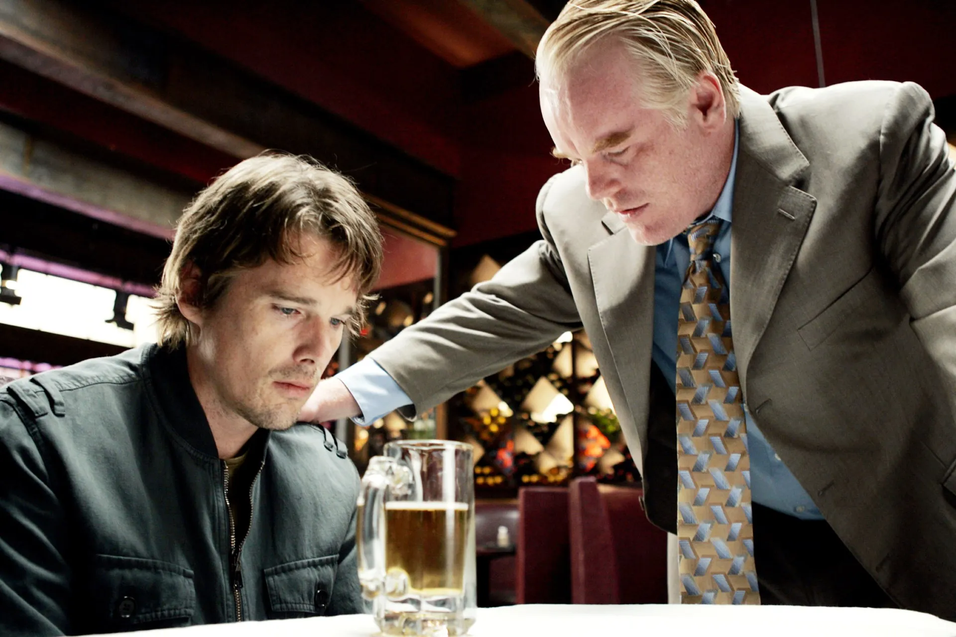Ethan Hawke, Philip Seymour Hoffman in Before the Devil Knows You're Dead