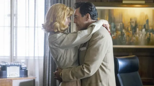 Nicole Kidman and Javier Bardem in Being the Ricardos