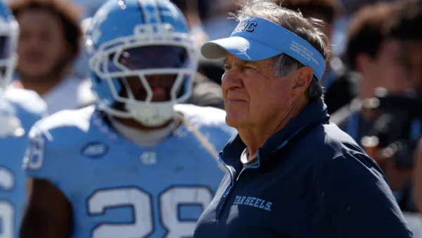 Head coach Bill Belichick of the North Carolina Tar Heels