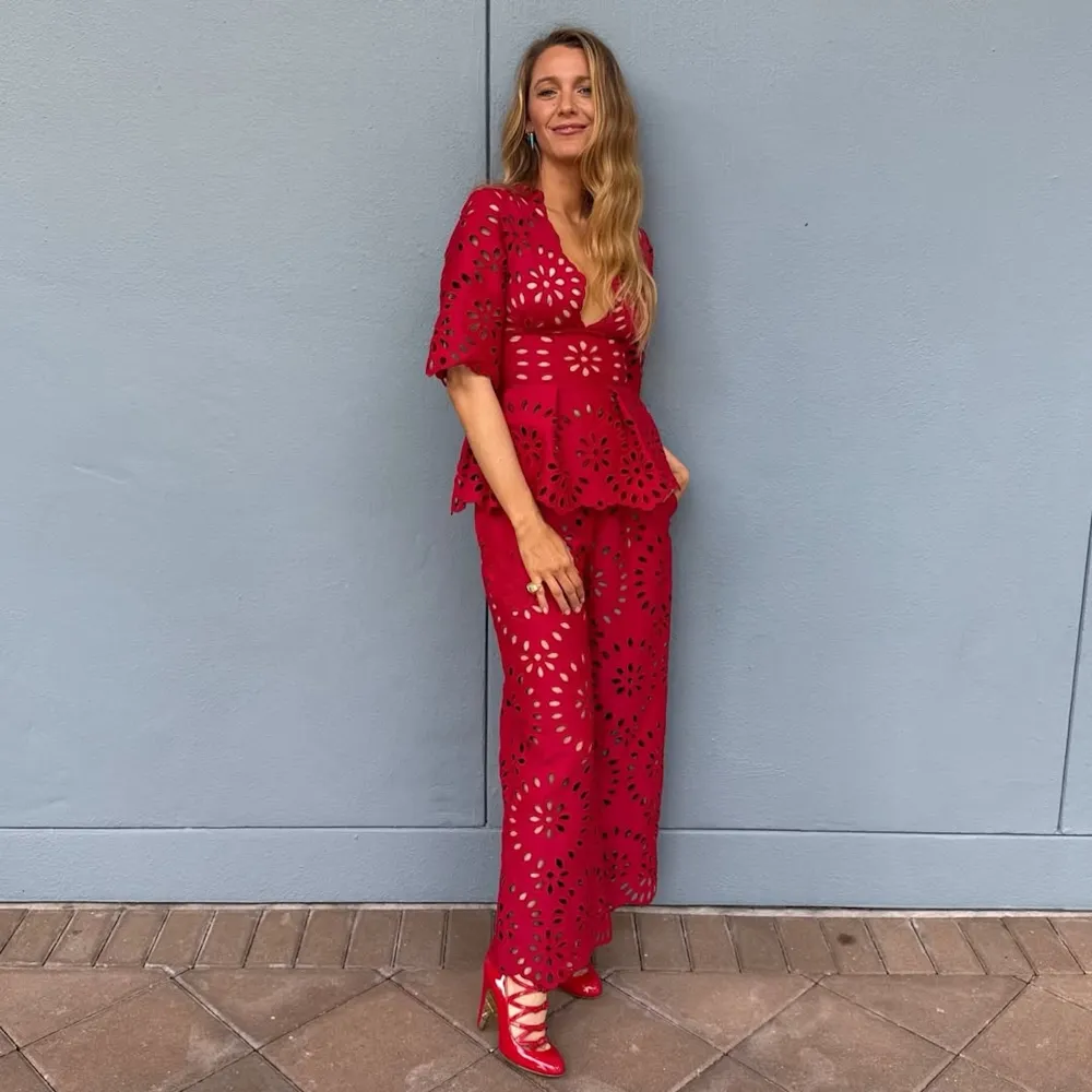 Blake Lively Jokes That She's a 'Hoarder' While Wearing Her 2009 Chanel Heels at Betty Booze Launch Event