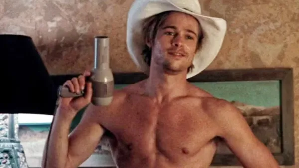 Brad Pitt in Thelma and Louise