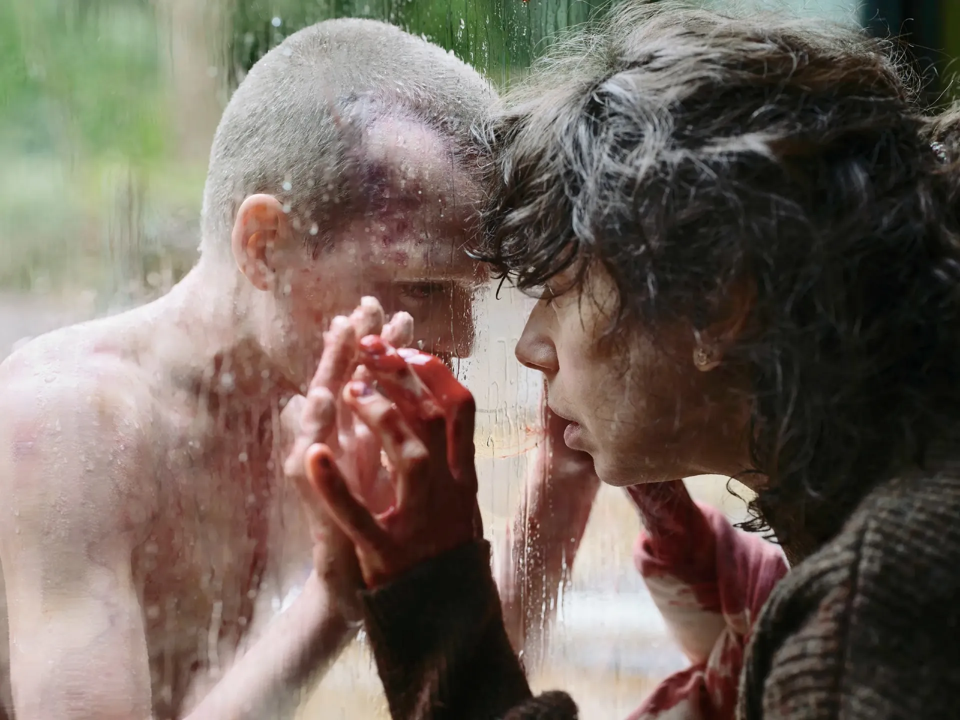 Jonah Wren Phillips and Sally Hawkins in Bring Her Back