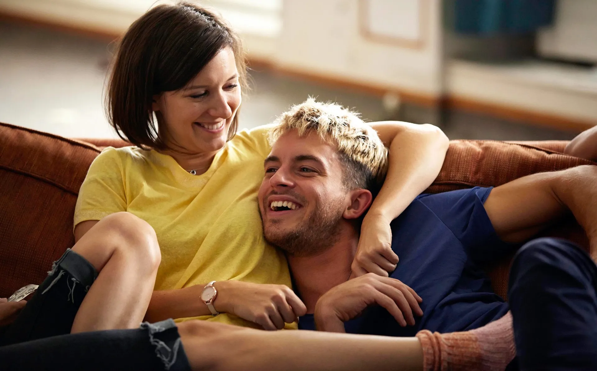 Louise Ford, Jonathan Bailey in Crashing