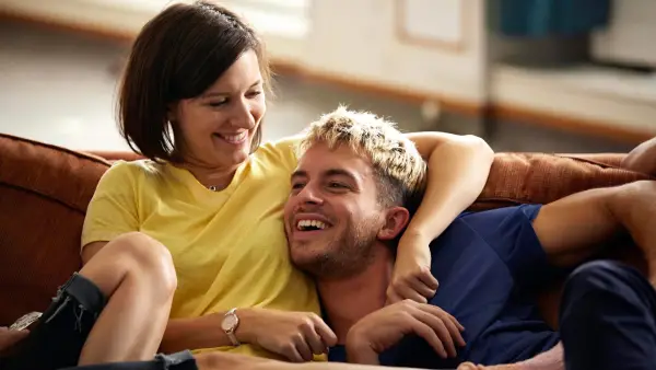 Louise Ford, Jonathan Bailey in Crashing