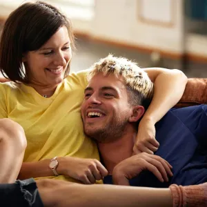 Louise Ford, Jonathan Bailey in Crashing