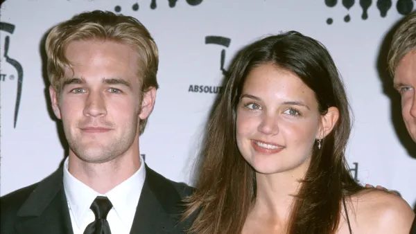 James Van Der Beek & Katie Holmes (Photo by SGranitz/WireImage)