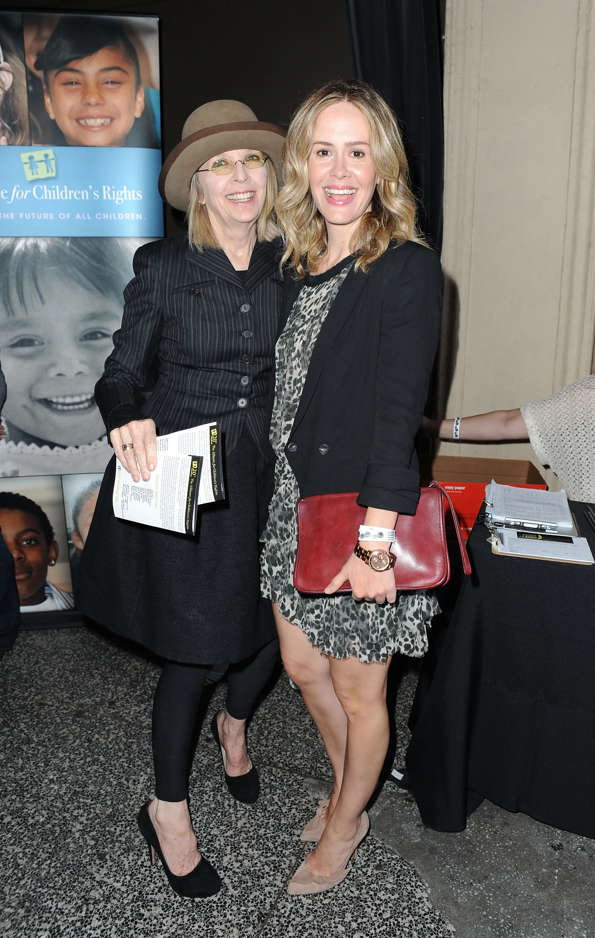 Diane Keaton and Sarah Paulson