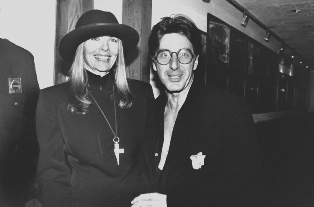Diane Keaton and Al Pacino