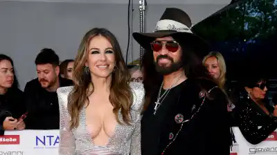 Billy Ray Cyrus and Elizabeth Hurley