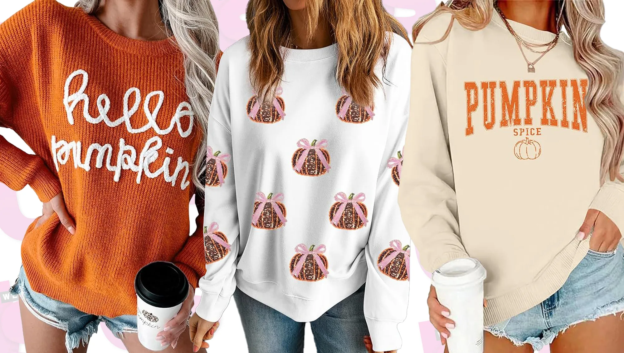 Festive Halloween Sweaters