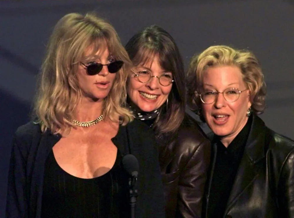 Goldie Hawn, Diane Keaton, Bette Midler