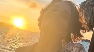 Halle Berry Nearly Has a Nip Slip in a Cleavage-Baring Top: ‘Golden Hour of My Life’