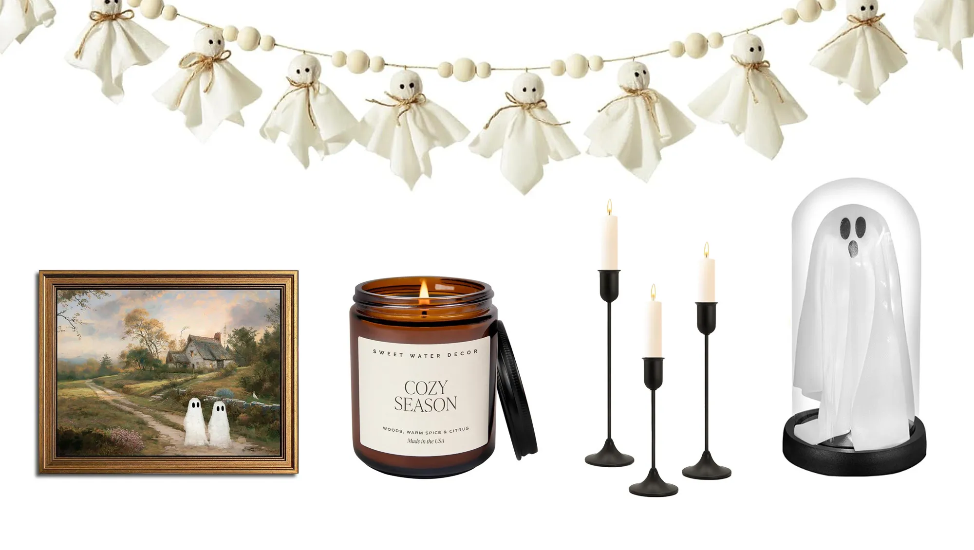 frame, candle, ghosts and candles from amazon