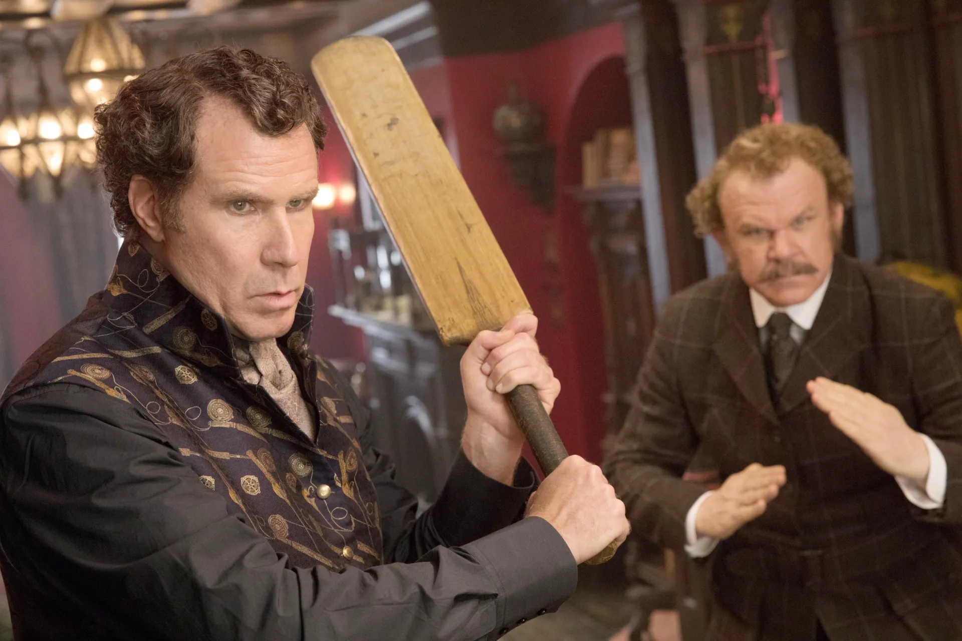 Will Ferrell and John C. Reilly in Holmes and Watson