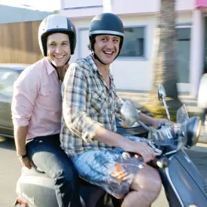 Paul Rudd and Jason Segal in I Love You, Man