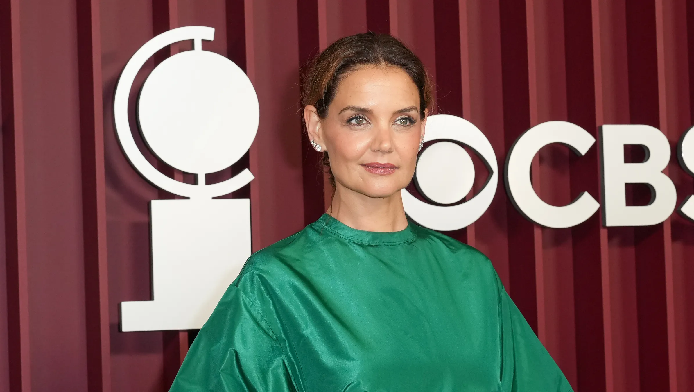 Katie Holmes at The 78th Annual Tony Awards held at Radio City Music Hall on June 08, 2025 in New York, New York. (Photo by John Nacion/Variety via Getty Images)
