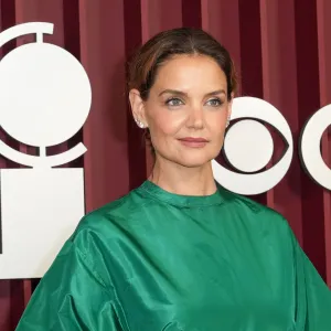 Katie Holmes at The 78th Annual Tony Awards held at Radio City Music Hall on June 08, 2025 in New York, New York. (Photo by John Nacion/Variety via Getty Images)