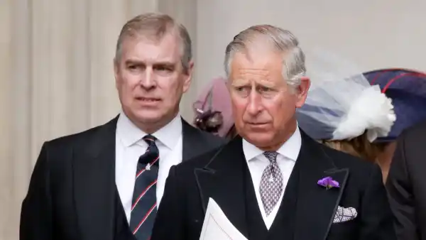 King Charles and Prince Andrew