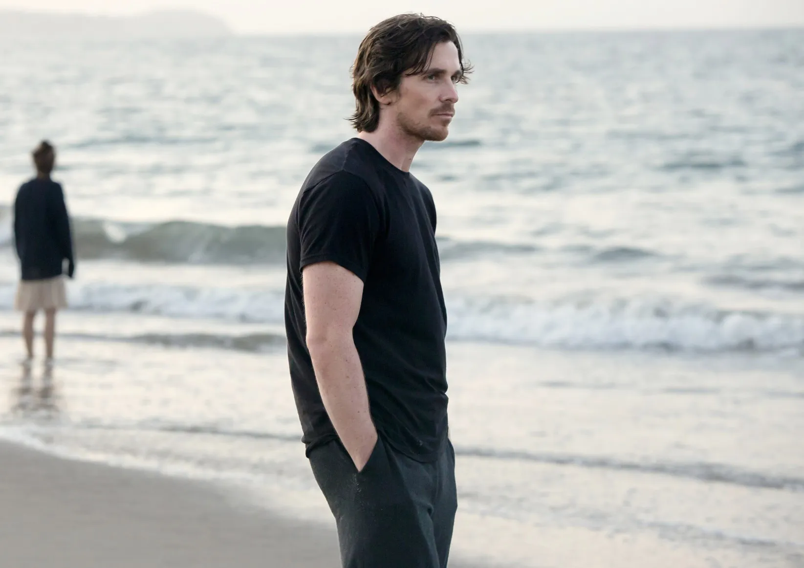 Christian Bale in Knight of Cups