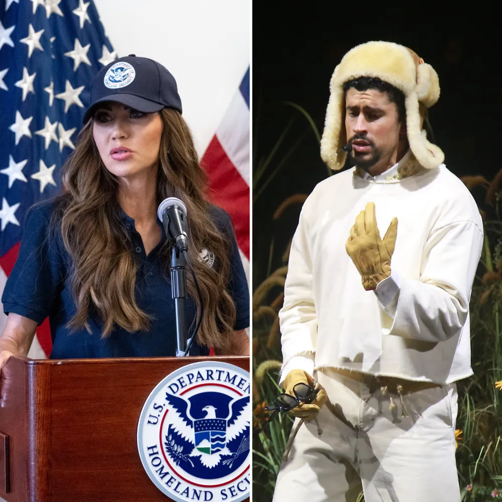 kristi noem promises more ice agents at super bowl bad bunny